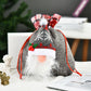 3Pcs 3D Faceless Santa Christmas Gift Bag Candy Bag Christmas Favor Bag Drawstring Bag