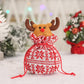 Christmas Dolls Bags Candy Bags Festive Drawstring Bags Gifts Santa Bulk