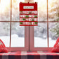 Christmas Advent Calendar Candy Bag Wall Hanging Storage Sack Xmas Decor with 24 Pockets