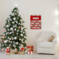 Christmas Advent Calendar Candy Bag Wall Hanging Storage Sack Xmas Decor with 24 Pockets