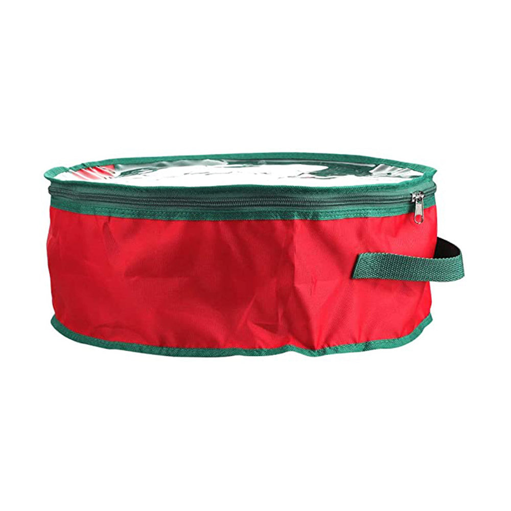 Christmas Wreath Storage Bag Xmas Garland Storage Container Protect Wreath from Dust