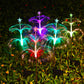 2Pcs Jellyfish and Star Solar Lights Garden Lights for Outdoor Decor