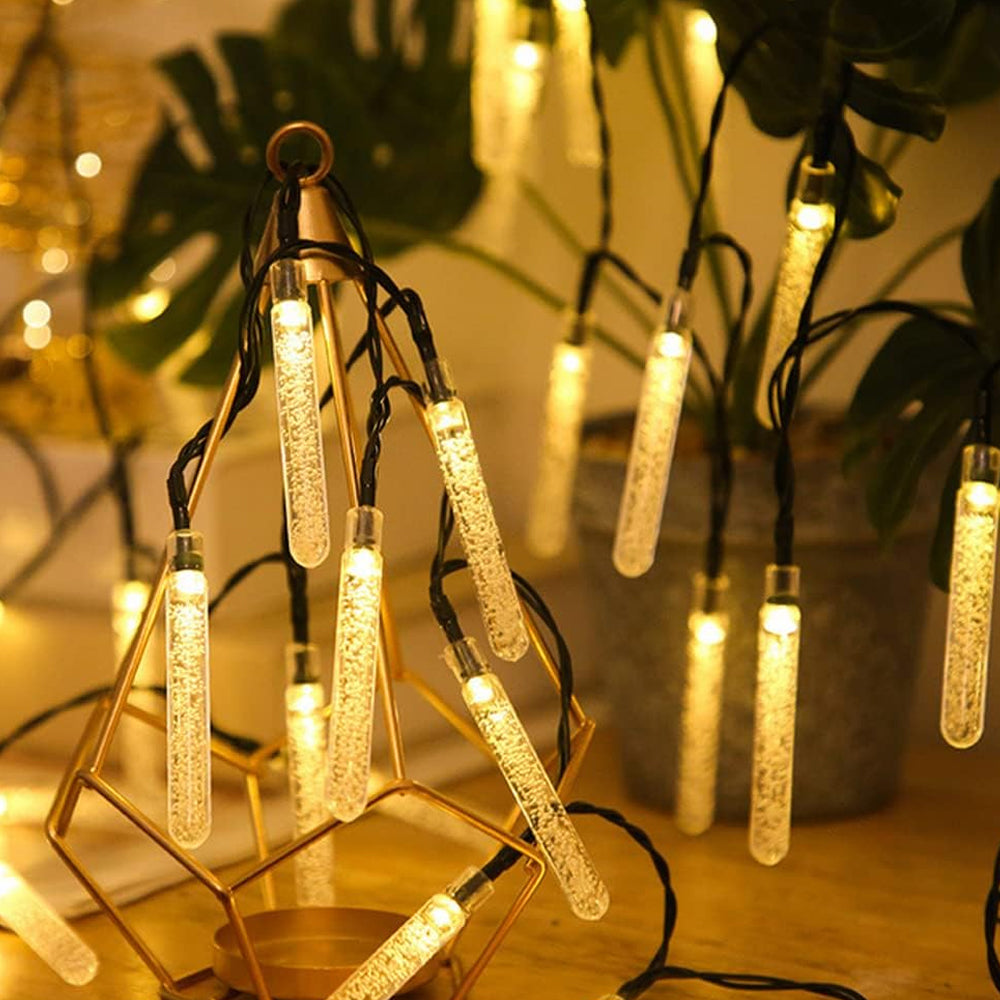 Solar String Lights LED 8 Modes Outdoor Solar Powered Fairy Lights