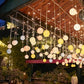 Christmas Cotton Balls Led String Fairy Lights Solar String Lights