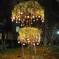 Christmas Cotton Balls Led String Fairy Lights Solar String Lights