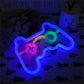 Game-Shaped LED Neon Light for Bedroom Wall Decor