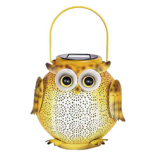 Owl Hanging Solar Lanterns Light