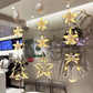 Christmas Window Hanging Lights LED Sucker Lamp for Indoor Outdoor Decor