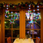 Christmas Window Hanging Lights LED Sucker Lamp for Indoor Outdoor Decor