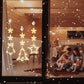 Christmas Window Hanging Lights LED Sucker Lamp for Indoor Outdoor Decor
