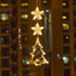 Christmas Window Hanging Lights LED Sucker Lamp for Indoor Outdoor Decor