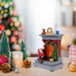 Fireplace Shape Decoration Light Statue Light Bedroom Home Christmas Decoration Night Light