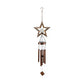 Retro Solar Wind Chime Lights-Star
