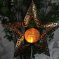 Retro Solar Wind Chime Lights-Star