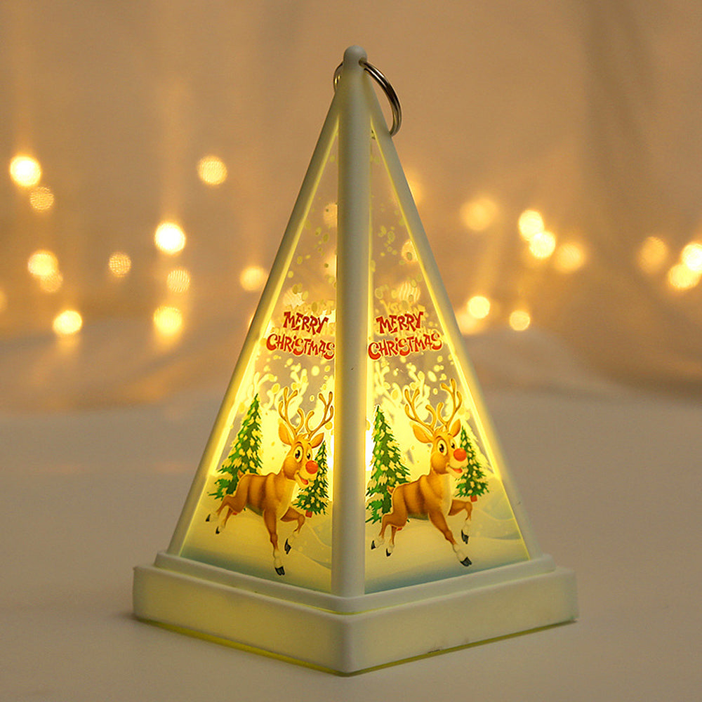 Christmas Decorative Handheld Pendant Night Light-Elk