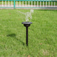 Solar Powered Transparent Acrylic LED Light-Dinosaur