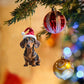 7Pcs Dachshund Dog Christmas Ornaments for Christmas Tree