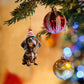 7Pcs Dachshund Dog Christmas Ornaments for Christmas Tree