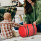 Christmas Light Storage Bag with Zipper 600D Oxford Fabric for Christmas Holiday Lights Bulbs