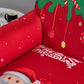 Christmas Stretch Sofa Cover-Snowman