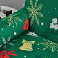 Christmas Stretch Sofa Cover-Green