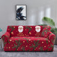 Christmas Stretch Sofa Cover-Santa