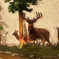 Deer or Bear Forest Metal Wall Art Decor for Office Home Wall Decorations