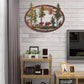 Deer or Bear Forest Metal Wall Art Decor for Office Home Wall Decorations