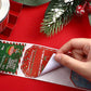 200pcs Christmas Gift Tags Stickers Wrapping Decor