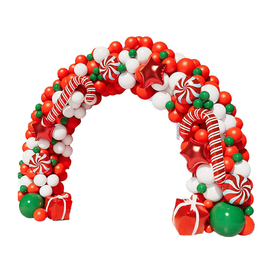 225Pcs Merry Christmas Foil Balloon Party Decorations