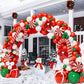 225Pcs Merry Christmas Foil Balloon Party Decorations
