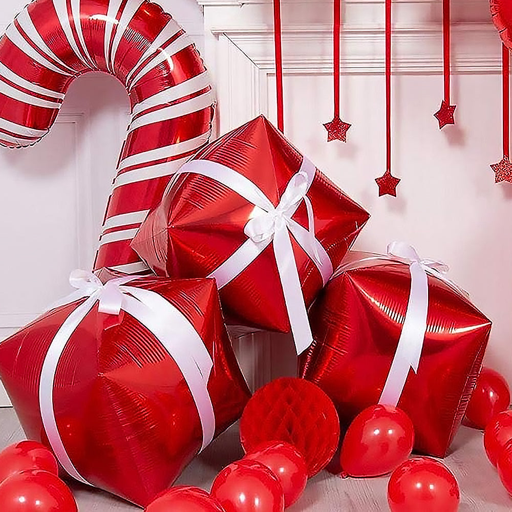 225Pcs Merry Christmas Foil Balloon Party Decorations