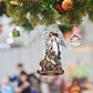 8Pcs Christmas Tree Hanging Ornaments with String
