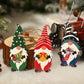 36Pcs Christmas Tree Decorations Gnomes Wooden Pendants Ornaments