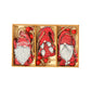 9Pcs Christmas Tree Decorations Gnomes Wooden Pendants Ornaments