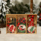 36Pcs Christmas Tree Decorations Gnomes Wooden Pendants Ornaments