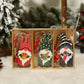 36Pcs Christmas Tree Decorations Gnomes Wooden Pendants Ornaments
