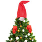 Christmas Supplies Hat Nose Gloves Tree Top Creative Home Decoration