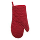 2Pcs Set Christmas Oven Mitt/Pot Holder Reusable Kitchen Heat Insulation Pad Microwave Gloves