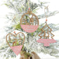 5Pcs Christmas Wooden Hanging Ornament Xmas Tree Pendant Decorations Home Decor