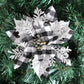 Set of 10 PCs Christmas Tree Decorative Artificial Flower Glitter Simulate Flowers