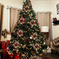 Set of 10 PCs Christmas Tree Decorative Artificial Flower Glitter Simulate Flowers