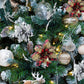 Set of 10 PCs Christmas Tree Decorative Artificial Flower Glitter Simulate Flowers