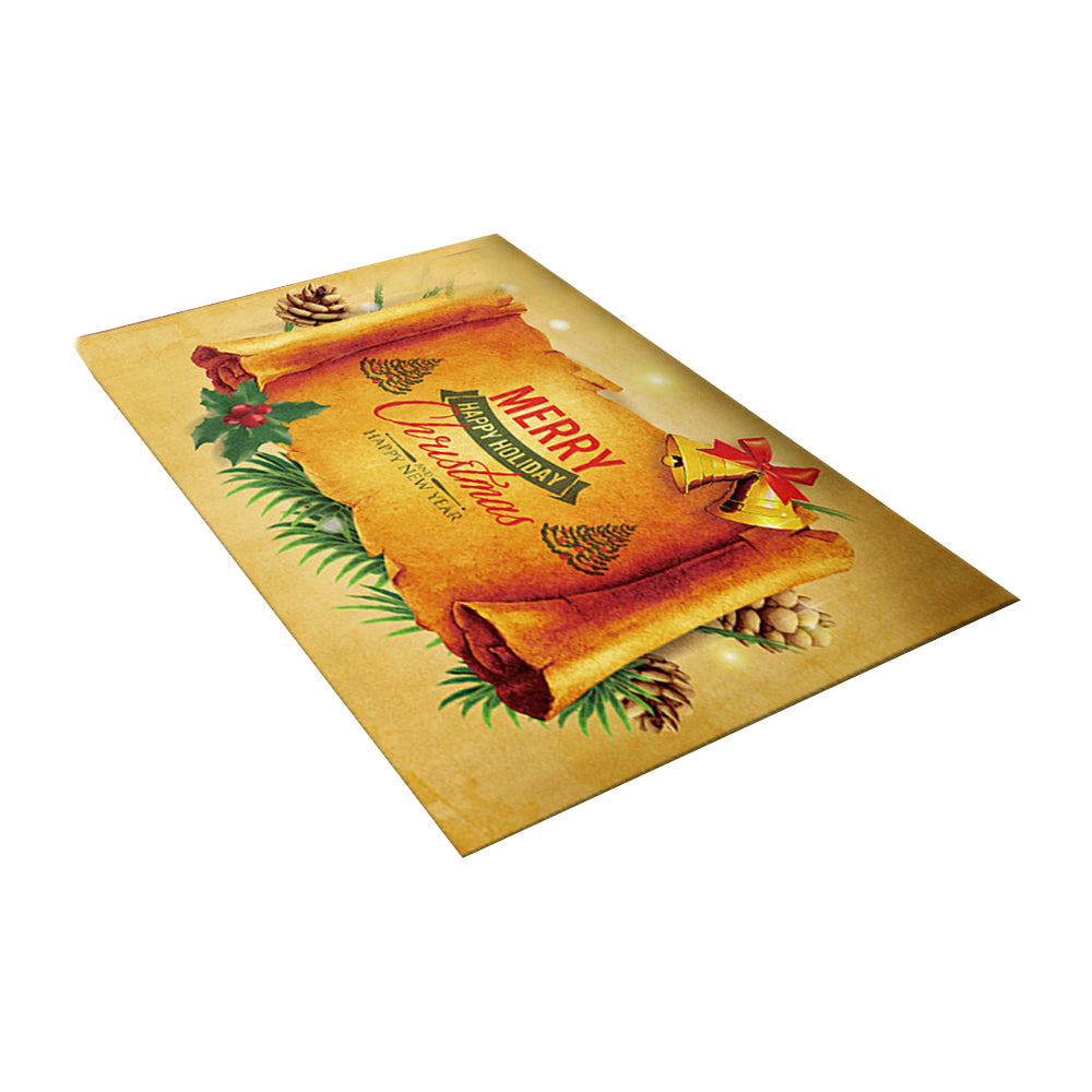 Christmas Door Mat Xmas Home Decoration Non Slip Floor Doormats