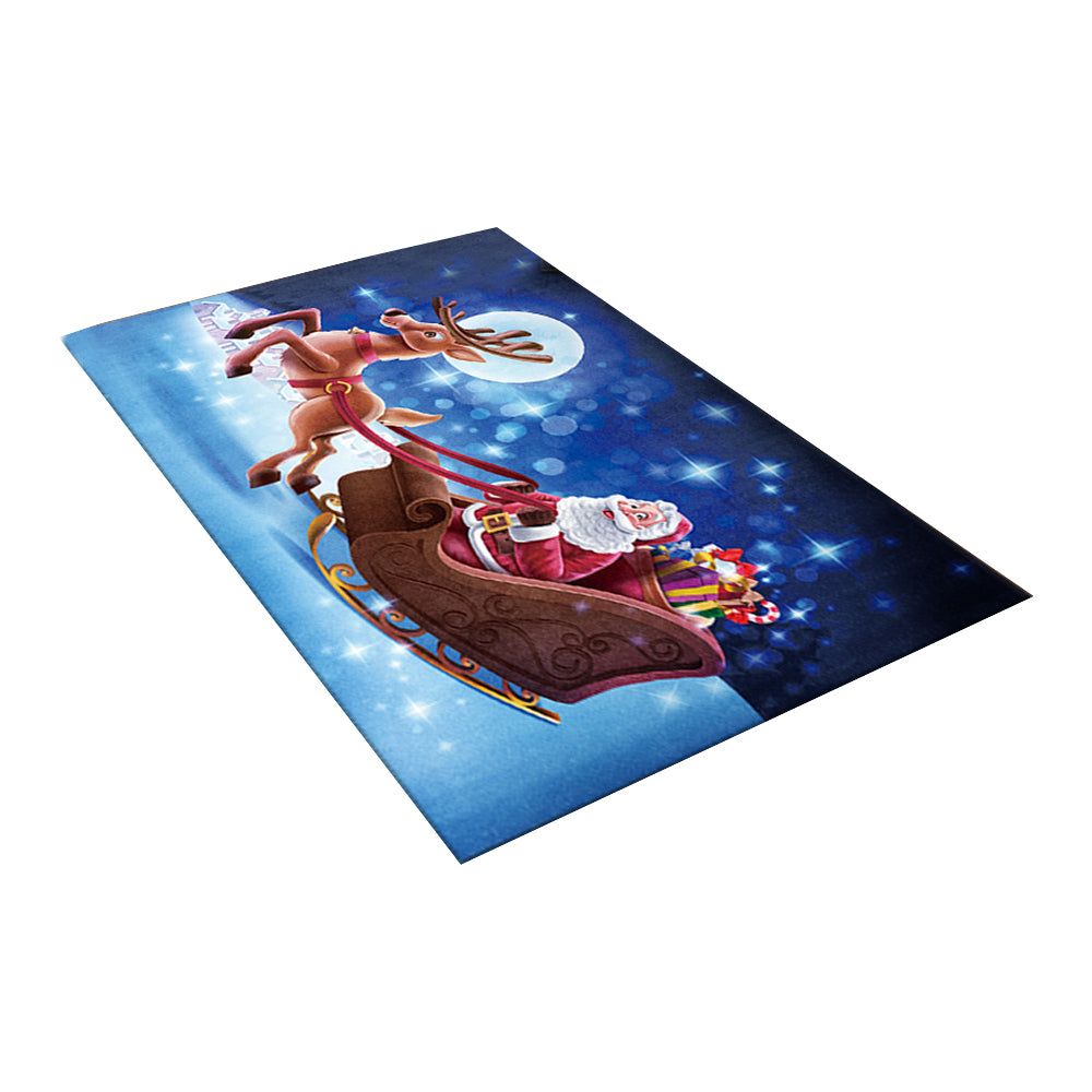 Christmas Door Mat Xmas Home Decoration Non Slip Floor Doormats