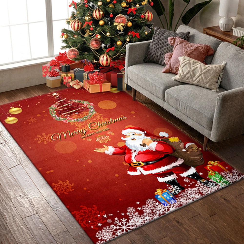 Christmas Door Mat Xmas Home Decoration Non Slip Floor Doormats