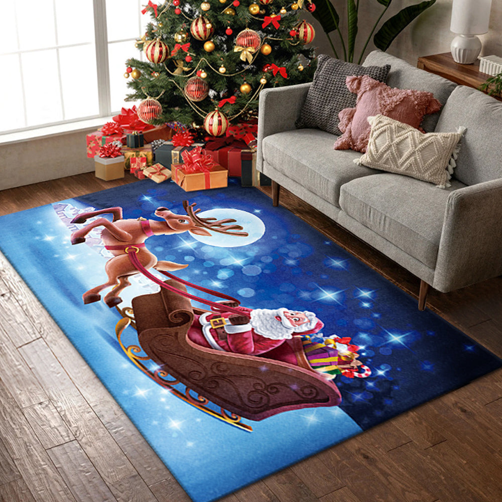 Christmas Door Mat Xmas Home Decoration Non Slip Floor Doormats