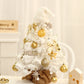 Tabletop Snow Christmas Tree with LED Lights