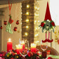 Christmas Tree Gnomes Ornament Long-legged Elf Door Hanging