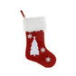 Christmas Stocking With Lights Pendant Sock for Home Party Decor-Christmas tree